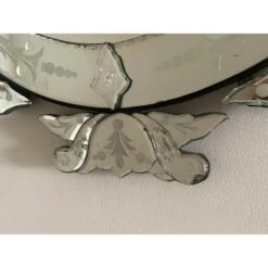 Venetian Etched Glass Mirror
