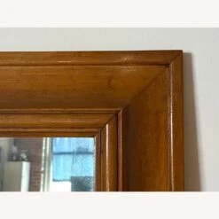 1950s Mid-Century Solid Maple Willett Wall Mirror -Home Furnishings Store 1500 1500 frame 0 10048