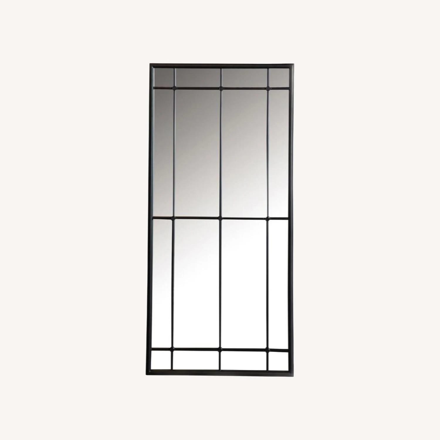 Other Mirror In Black Window Pane Design Finish 5 Other Mirror In Black Window Pane Design Finish - Image 3
