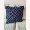 CB2 Jersey Interknit Navy Pillow -Home Furnishings Store 1500 1500 frame 0 10196