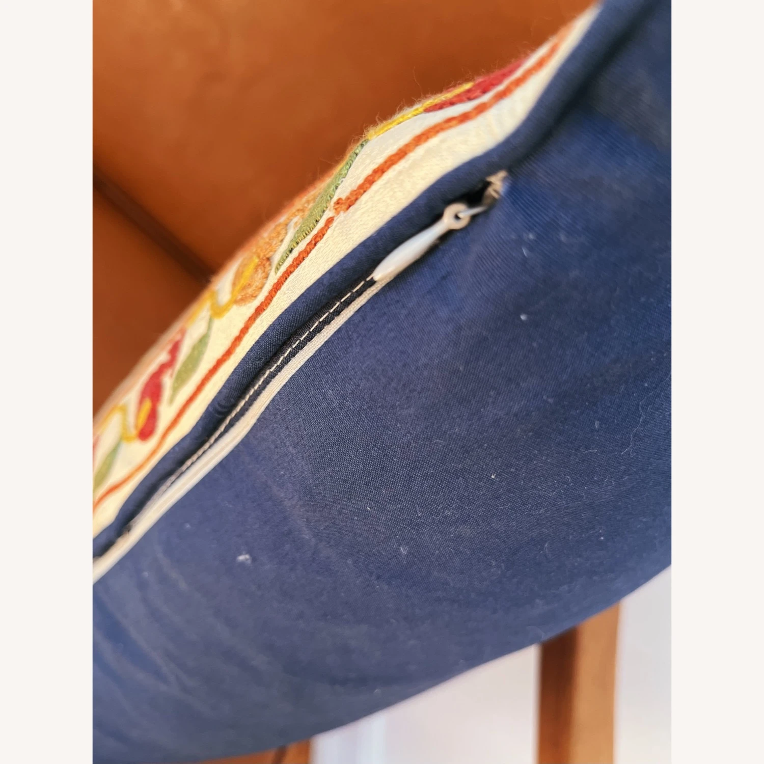 Bespoke Silk Mid Century Modern Green And Pattern Pillow 8 Bespoke Silk Mid Century Modern Green And Pattern Pillow - Image 6