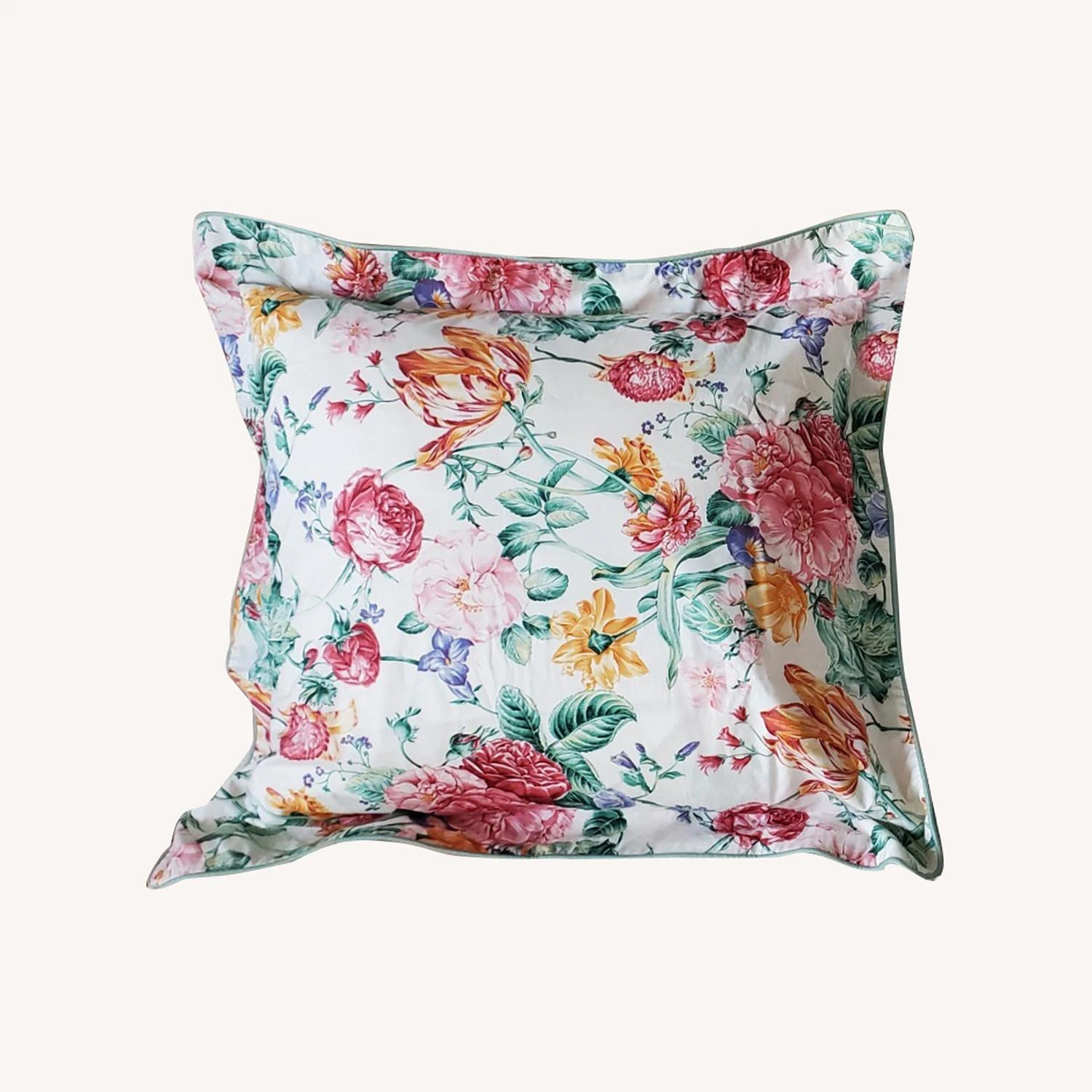 Other 2 Euro-Square Floral Pillows 4 Other 2 Euro-Square Floral Pillows - Image 2
