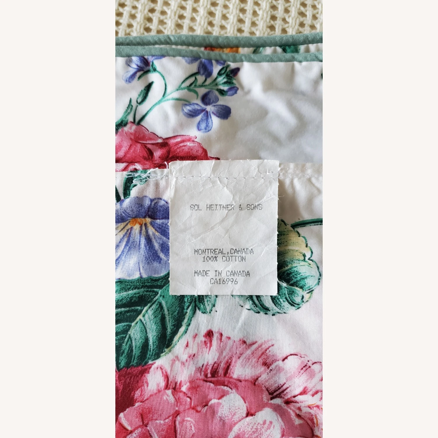 Other 2 Euro-Square Floral Pillows 7 Other 2 Euro-Square Floral Pillows - Image 5