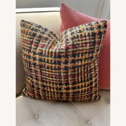 DWR Maharam Wool Tartan Plaid Passel Pillow 19 DWR Maharam Wool Tartan Plaid Passel Pillow -Home Furnishings Store 1500 1500 frame 0 10281