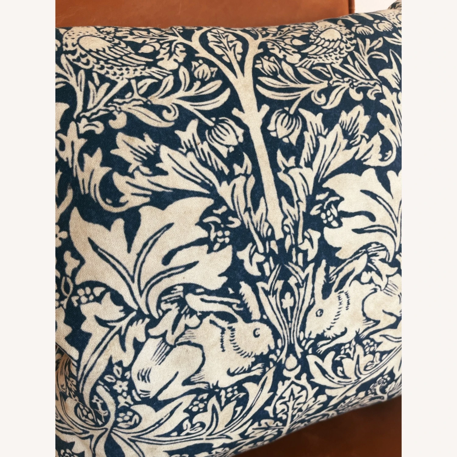 Rejuvenation William Morris Brer Rabbit Pillow 7 Rejuvenation William Morris Brer Rabbit Pillow - Image 5