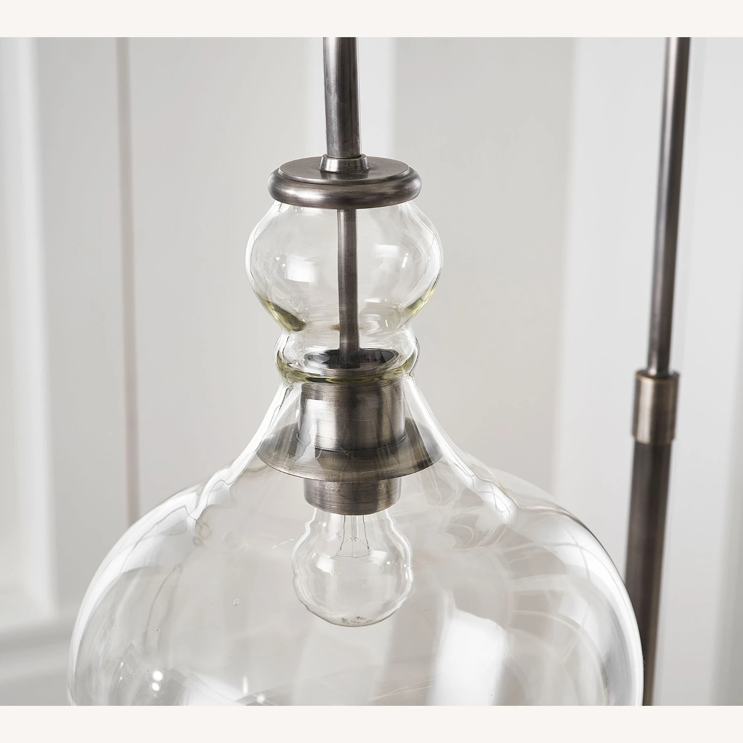 Pottery Barn Flynn Recycled Glass Floor Lamp 4 Pottery Barn Flynn Recycled Glass Floor Lamp - Image 2