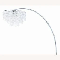 Other Floor Lamp In Chrome Finish W/ Marble Base