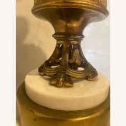 Vintage1960s Brass Marble & Milk Glass Table Lamp -Home Furnishings Store 1500 1500 frame 0 10428