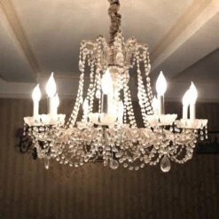 Other Georgian Style Cut Crystal Ten Light Chandelier -Home Furnishings Store 1500 1500 frame 0 10449