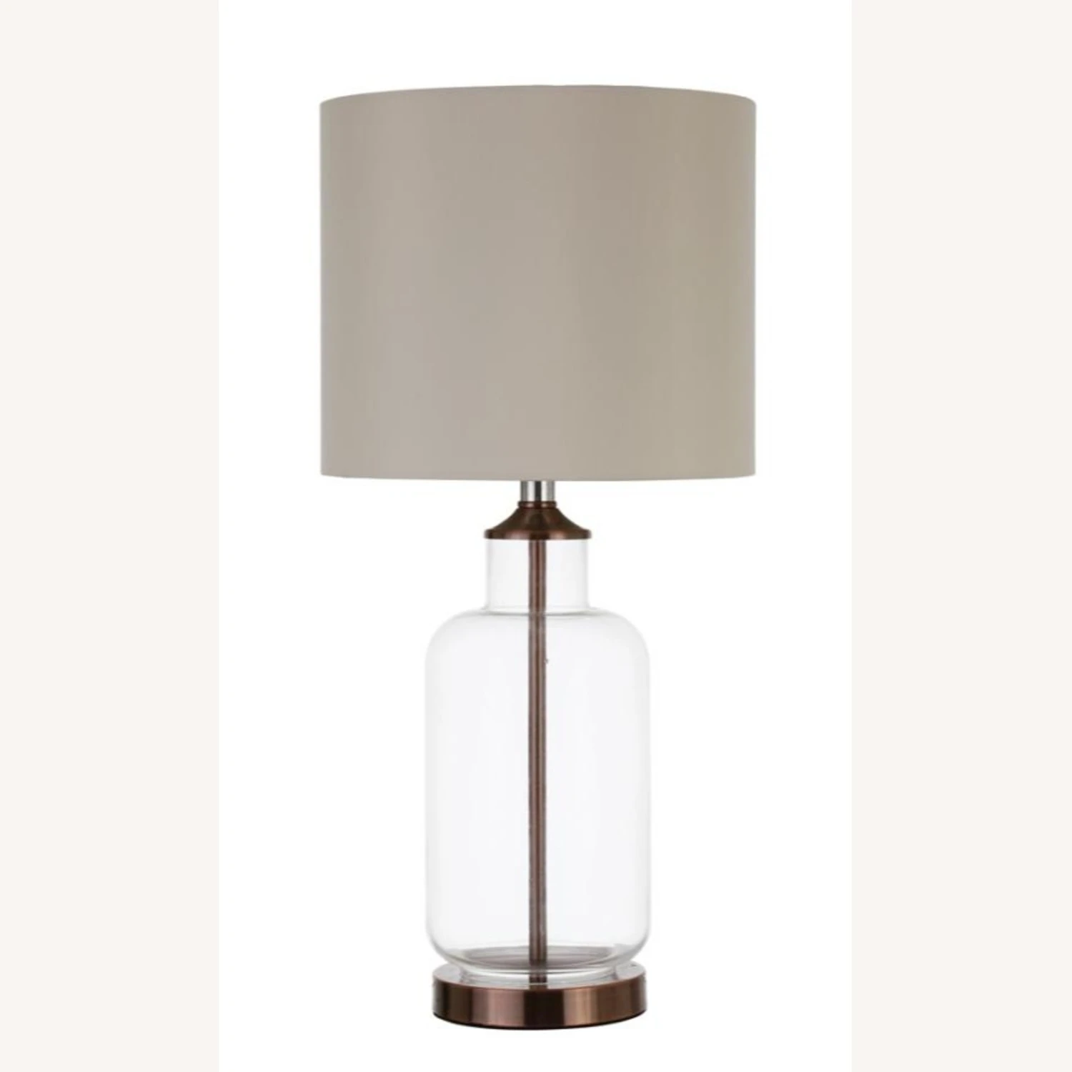 Other Table Lamp In Bronze Finish & Jar-Like Base 4 Other Table Lamp In Bronze Finish & Jar-Like Base - Image 2
