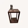 Other Macassar Ebony End Table 1 Other Macassar Ebony End Table -Home Furnishings Store 1500 1500 frame 0 1055