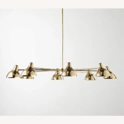 CB2 Presley Polished Brass Chandelier 9 CB2 Presley Polished Brass Chandelier -Home Furnishings Store 1500 1500 frame 0 10589