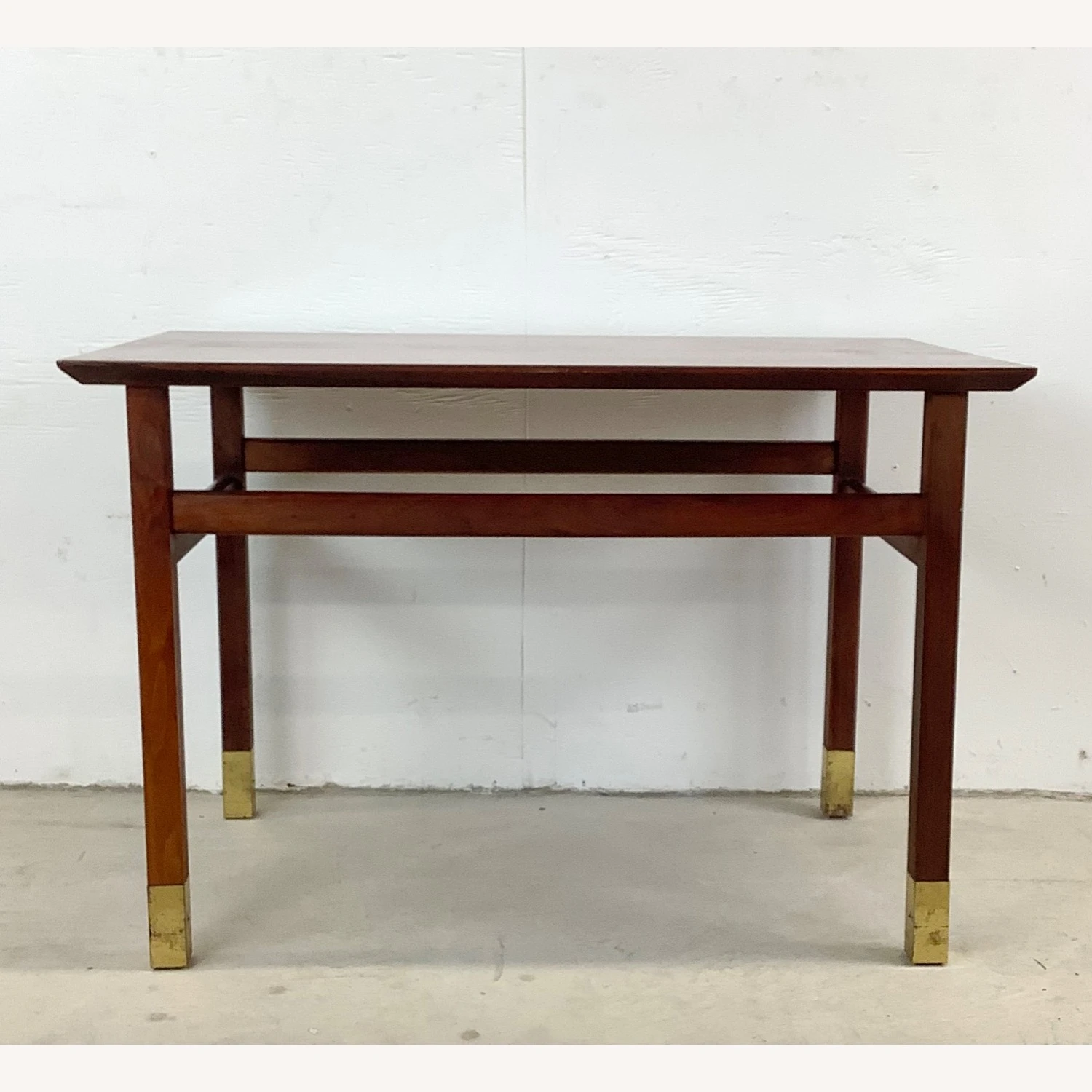 Mid-Century Walnut End Table Or Lamp Table 3 Mid-Century Walnut End Table Or Lamp Table