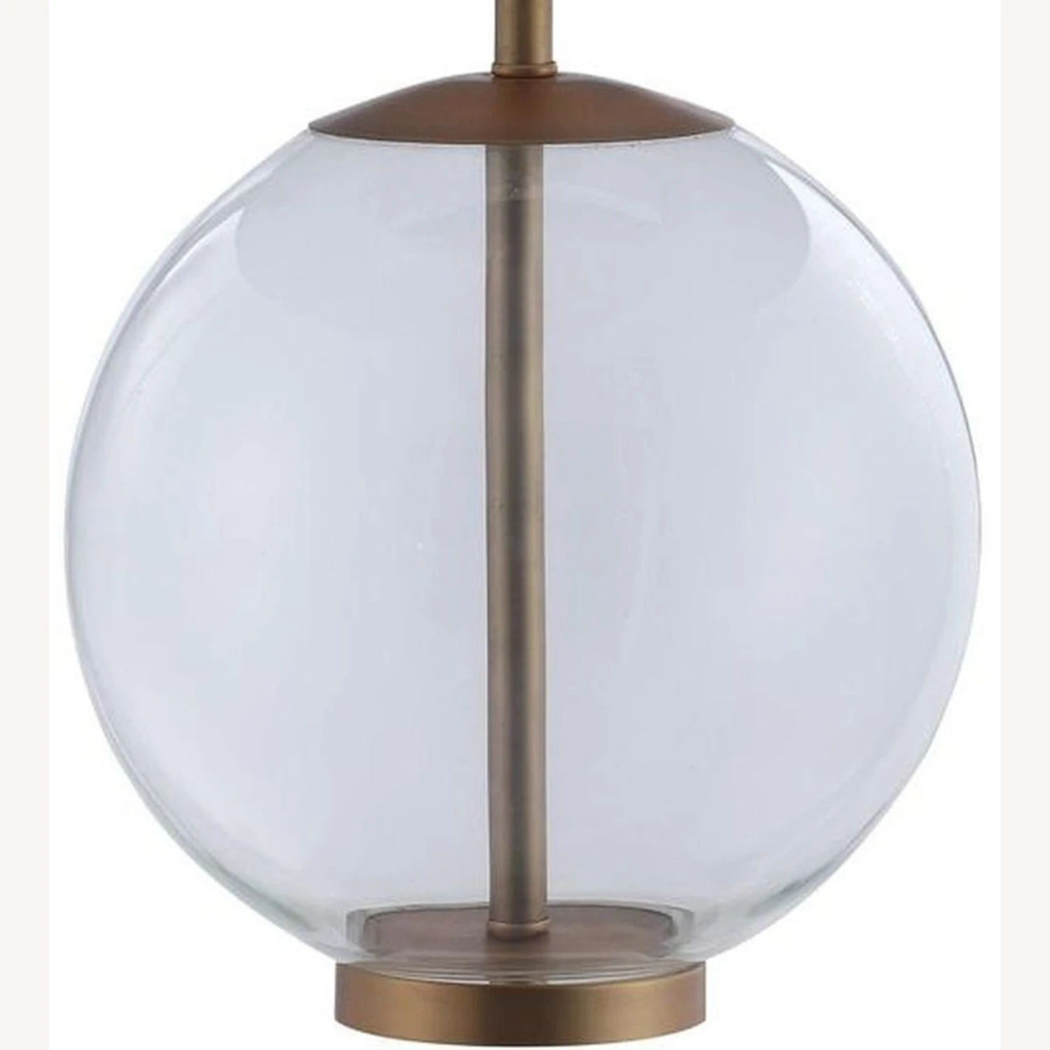 Other Table Lamp In Linen-Like White Drum Shade 5 Other Table Lamp In Linen-Like White Drum Shade - Image 3