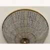 Basket Crystal Beaded And Brass Dome Flush Mount -Home Furnishings Store 1500 1500 frame 0 10643