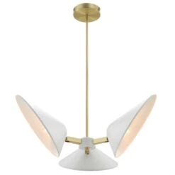 Other Minimalist 3-Light Pendant Light In White Shade -Home Furnishings Store 1500 1500 frame 0 10653