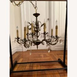 Vintage Spanish Brass 10 Light Chandelier 11 Vintage Spanish Brass 10 Light Chandelier -Home Furnishings Store 1500 1500 frame 0 10661