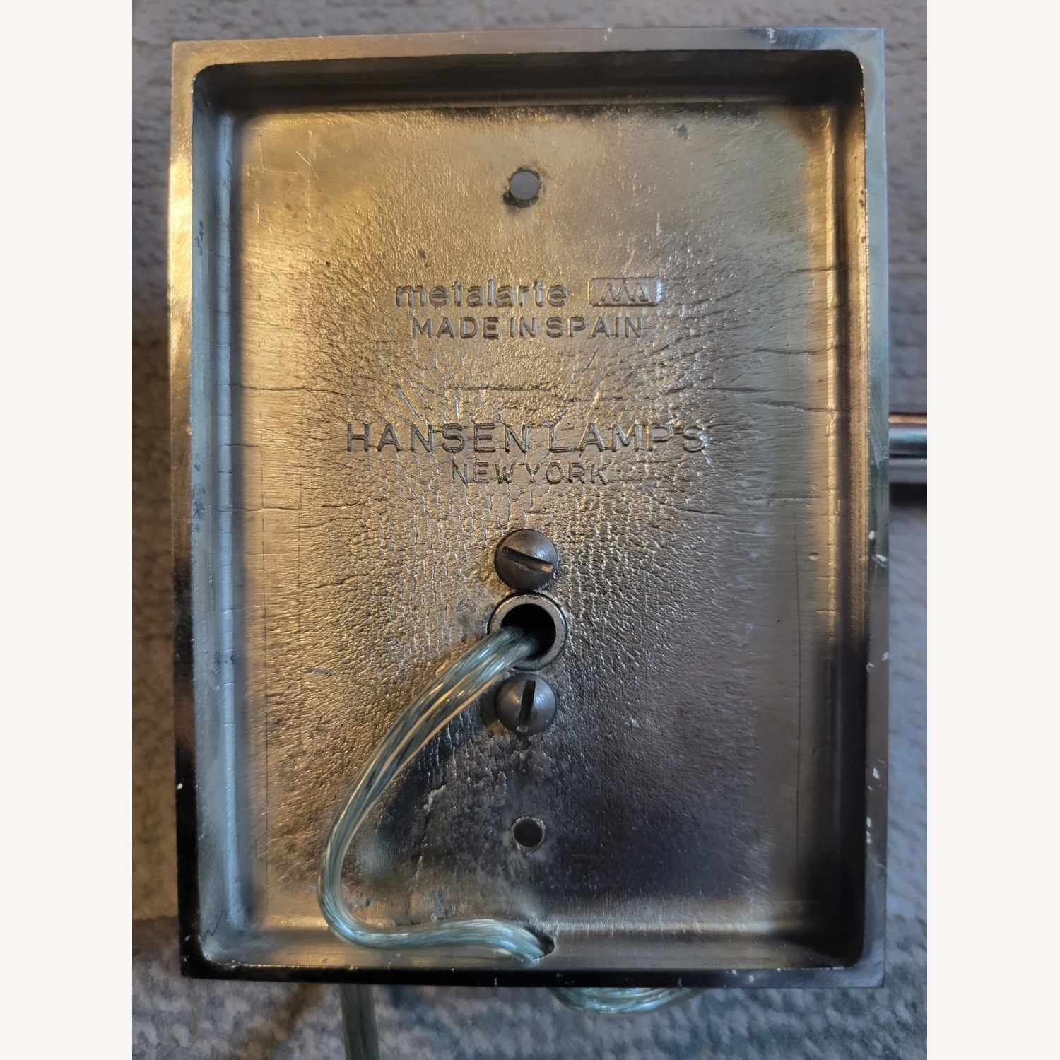 Hansen Double Swinging Wall Lamp 4 Hansen Double Swinging Wall Lamp - Image 2