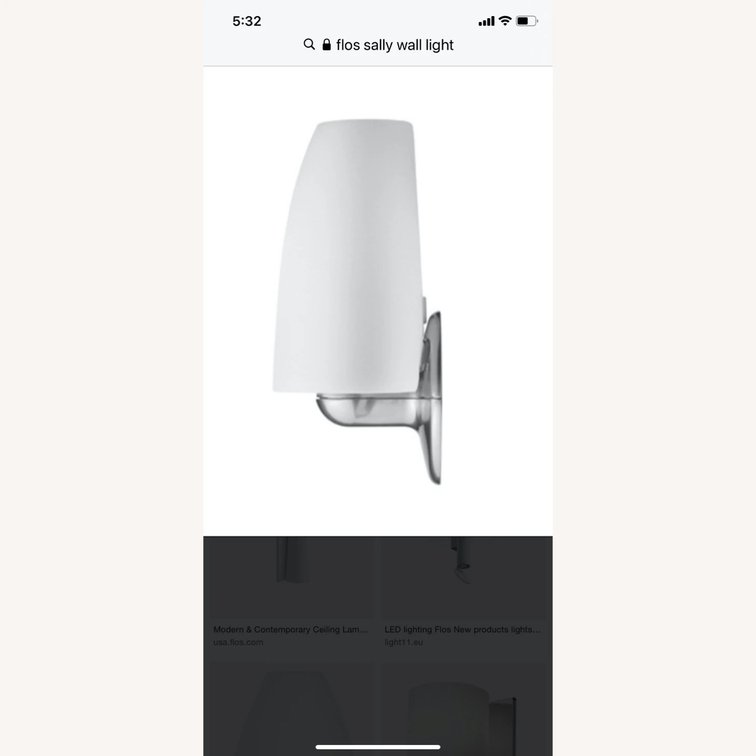 Flos Sally Sconce By Marcello Zilliani 5 Flos Sally Sconce By Marcello Zilliani - Image 3