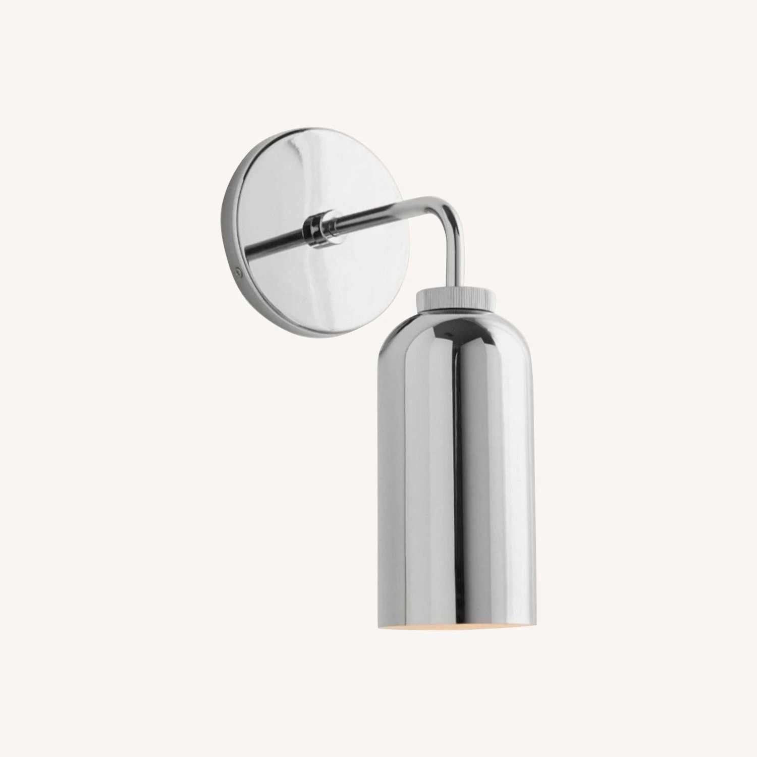 Pottery Barn Walker Round Single Cylinder Sconce 4 Pottery Barn Walker Round Single Cylinder Sconce - Image 2