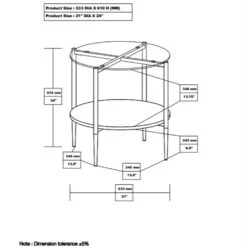 Other End Table In Carrara Faux Marble Top -Home Furnishings Store 1500 1500 frame 0 1083