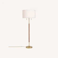 Dearborn Floor Lamp In Aged Brass And Leather 9 Dearborn Floor Lamp In Aged Brass And Leather -Home Furnishings Store 1500 1500 frame 0 10909
