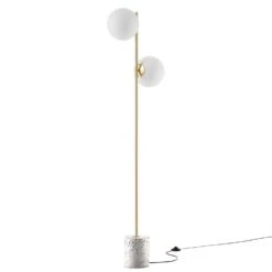 Other Floor Lamp In 2-Piece White Opaque Glass Globe -Home Furnishings Store 1500 1500 frame 0 10925