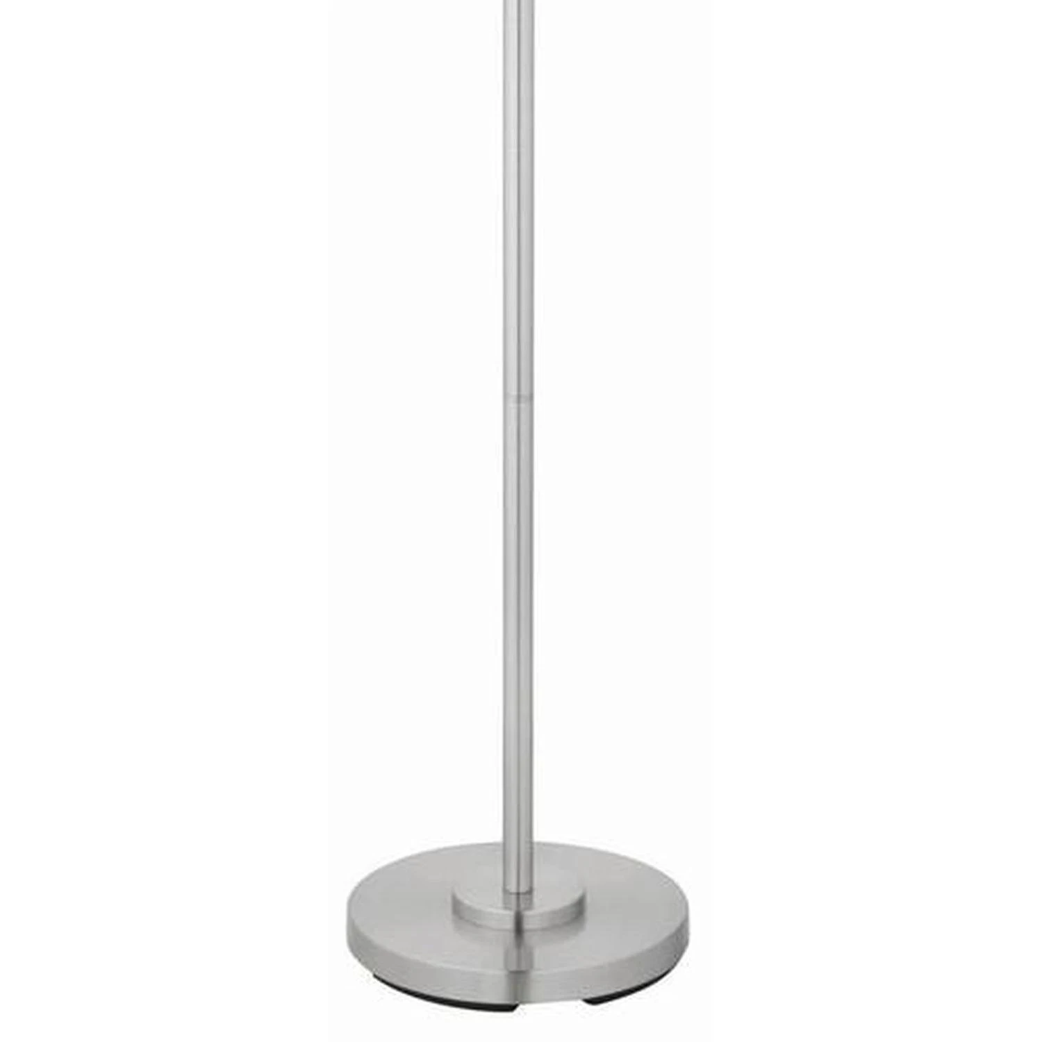 Other Floor Lamp W/ Chrome Stand & Crystal Shade 4 Other Floor Lamp W/ Chrome Stand & Crystal Shade - Image 2