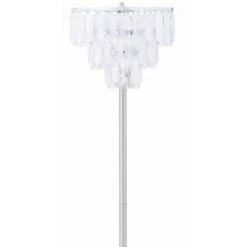 Other Floor Lamp W/ Chrome Stand & Crystal Shade 9 Other Floor Lamp W/ Chrome Stand & Crystal Shade -Home Furnishings Store 1500 1500 frame 0 11045