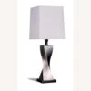 Other Table Lamp W/ Twisted Brick Design In Silver -Home Furnishings Store 1500 1500 frame 0 11192