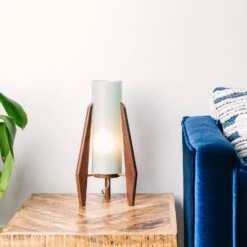 Other Mid Century Modern American Walnut Lamp 10 Other Mid Century Modern American Walnut Lamp -Home Furnishings Store 1500 1500 frame 0 11217