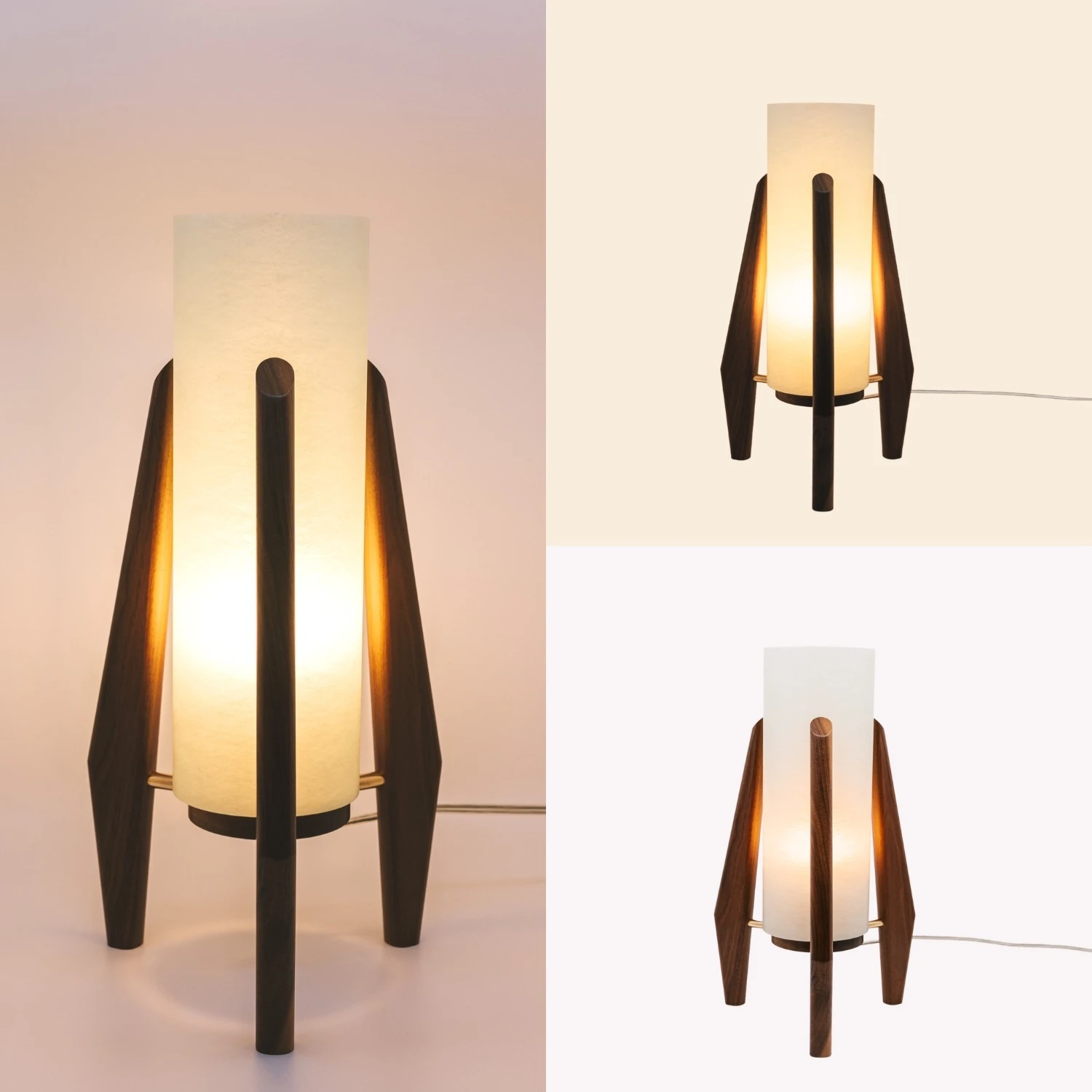 Other Mid Century Modern American Walnut Lamp 7 Other Mid Century Modern American Walnut Lamp - Image 5