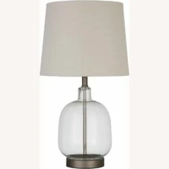 Other Table Lamp In Glass Body W/ White Drum Shade -Home Furnishings Store 1500 1500 frame 0 11238