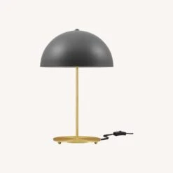 Other Gray Metal Dome Table Lamp 15 Other Gray Metal Dome Table Lamp -Home Furnishings Store 1500 1500 frame 0 11262