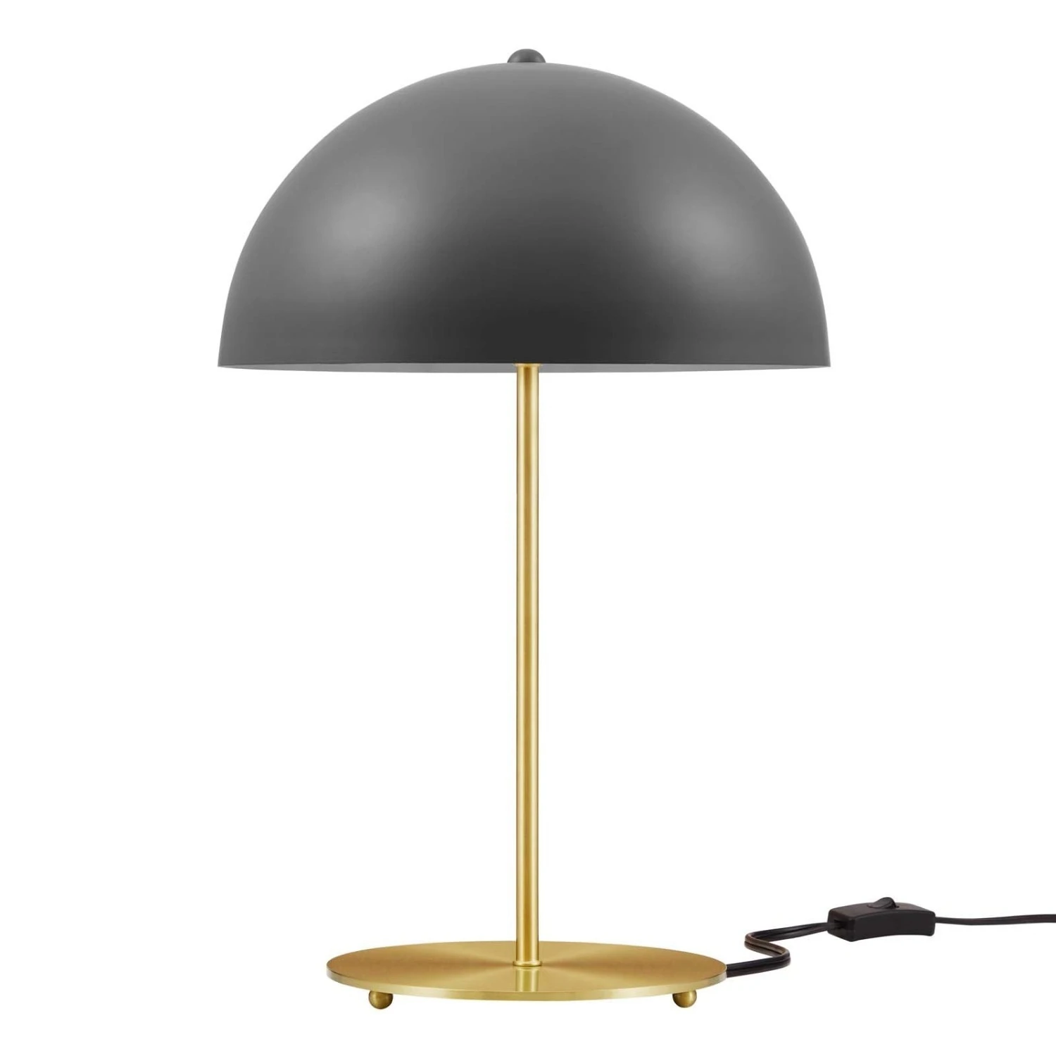 Other Gray Metal Dome Table Lamp 13 Other Gray Metal Dome Table Lamp - Image 11