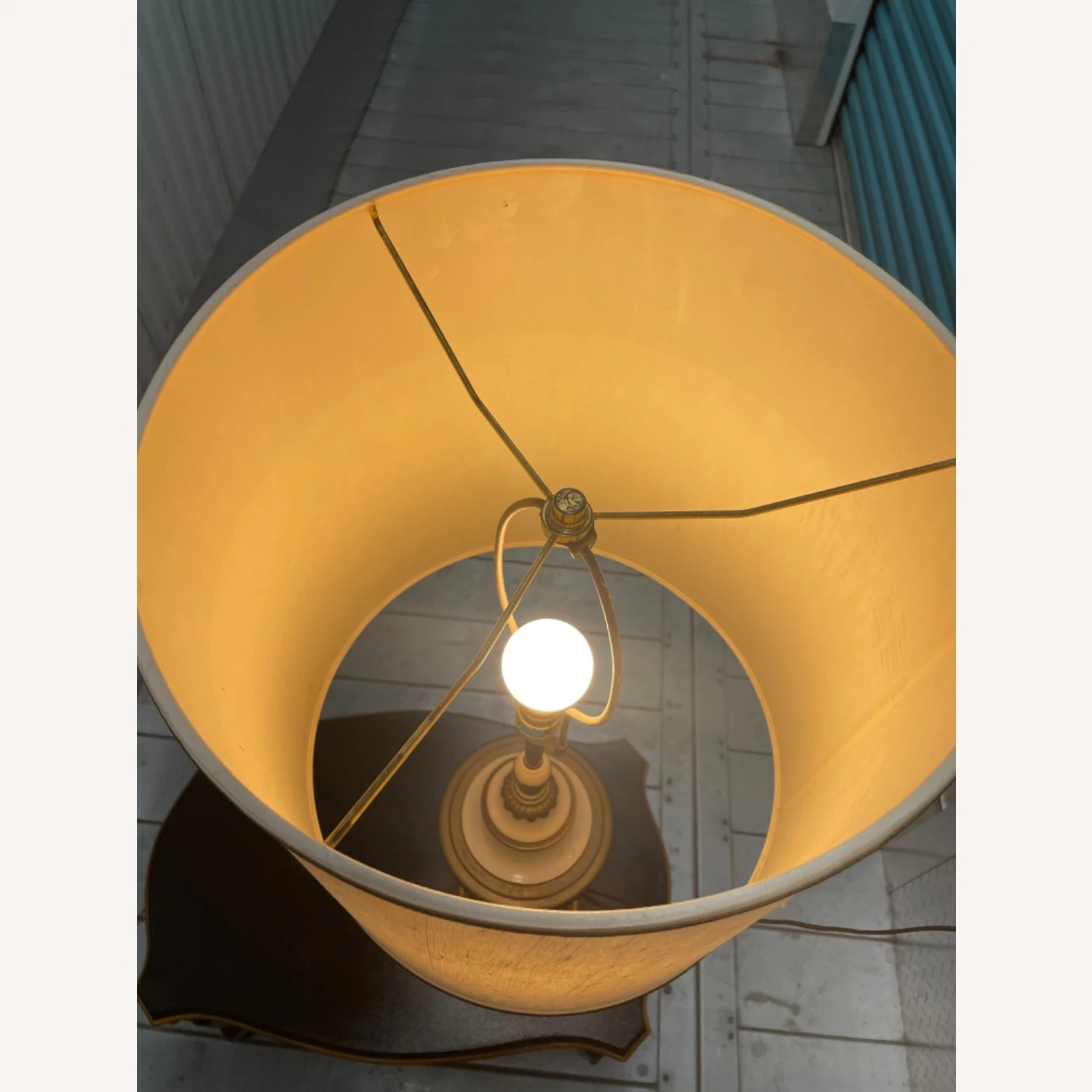 Pair Of Hollywood Regency Style Brass Stiffel Lamps 5 Pair Of Hollywood Regency Style Brass Stiffel Lamps - Image 3