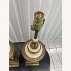 Pair Of Hollywood Regency Style Brass Stiffel Lamps 39 Pair Of Hollywood Regency Style Brass Stiffel Lamps -Home Furnishings Store 1500 1500 frame 0 11289