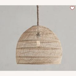 Pottery Barn Flora Rattan Pendant Light -Home Furnishings Store 1500 1500 frame 0 11381