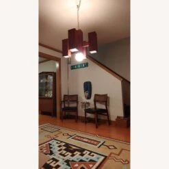 Vintage Mid Century Brutalist 5 Light Chandelier -Home Furnishings Store 1500 1500 frame 0 11419