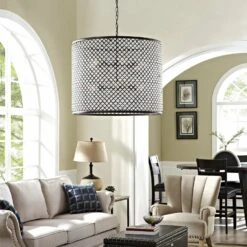 Other Chandelier In Brown Steel W/ Crystal Bead Fillings 11 Other Chandelier In Brown Steel W/ Crystal Bead Fillings -Home Furnishings Store 1500 1500 frame 0 11462