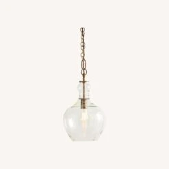 Pottery Barn Flynn Recycled Glass Pendant, Brass 11 Pottery Barn Flynn Recycled Glass Pendant, Brass -Home Furnishings Store 1500 1500 frame 0 11488