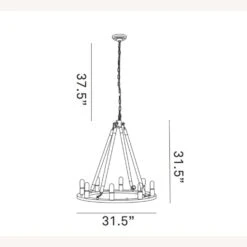 Other Chandelier In Black W/ Four Rope Cords Finish 10 Other Chandelier In Black W/ Four Rope Cords Finish -Home Furnishings Store 1500 1500 frame 0 11493