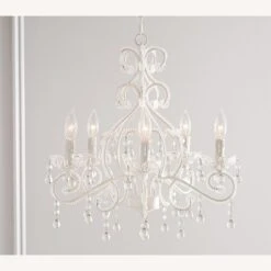 Pottery Barn White Lydia Kids Chandelier -Home Furnishings Store 1500 1500 frame 0 11506