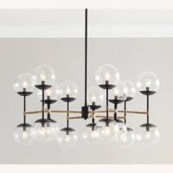 Pottery Barn Reese Metal Round Chandelier -Home Furnishings Store 1500 1500 frame 0 11519