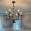Antique Style Metal Vine With Crystal Chandelier -Home Furnishings Store 1500 1500 frame 0 11531