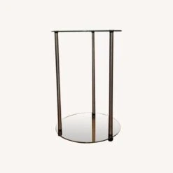 Vintage Chrome Side Table 9 Vintage Chrome Side Table -Home Furnishings Store 1500 1500 frame 0 1181