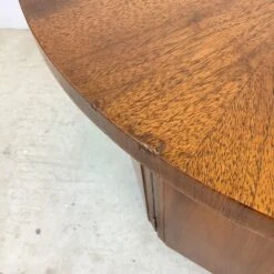 MCM Circular Walnut End Table Cabinet 33 MCM Circular Walnut End Table Cabinet -Home Furnishings Store 1500 1500 frame 0 1197