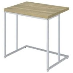 Other Snack Table In Natural Top & Chrome Base Finish -Home Furnishings Store 1500 1500 frame 0 1206