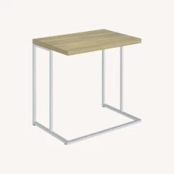 Other Snack Table In Natural Top & Chrome Base Finish -Home Furnishings Store 1500 1500 frame 0 1207