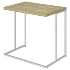 Other Snack Table In Natural Top & Chrome Base Finish -Home Furnishings Store 1500 1500 frame 0 1208